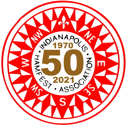 Indianapolis Hamfest Association - 50th Anniversary Logo